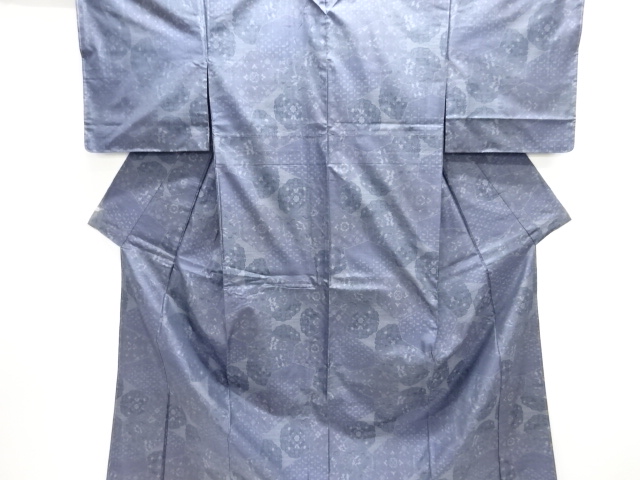 JAPANESE KIMONO / UNUSED DORO OSHIMA TSUMUGI 